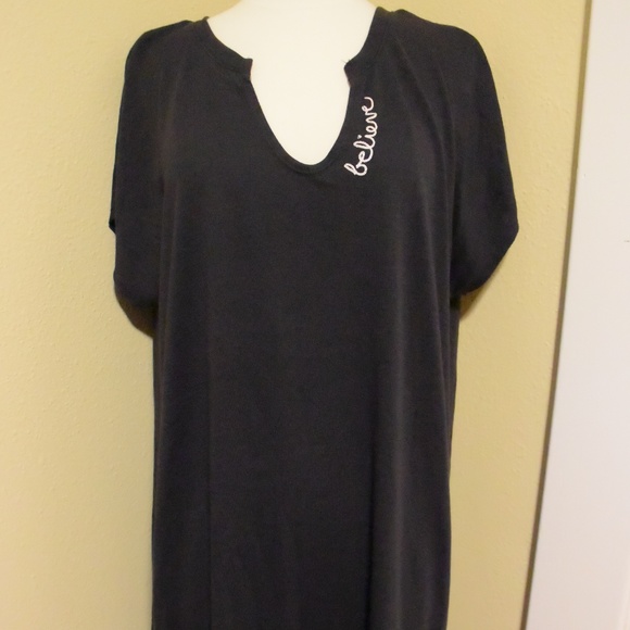 Junk Food Clothing Tops - Disney Believe XXL Tunic